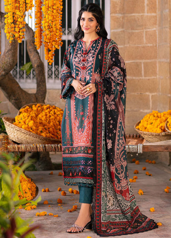 Aira By Asim Jofa Embroidered Dobby Unstitched 3 Piece Suit - AJ24AP AJAR-13