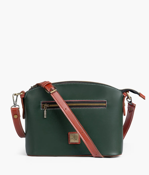 RTW - Army green dome cross-body bag