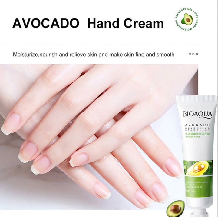 BIOAQUA - Avocado Moisturizing Hand Cream 30Gm