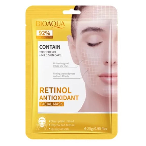 Bio Aqua- Retinol Antioxidant Facial Mask 25g