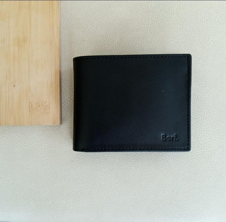 Beri. - Beri. - genuine leather men's wallet black