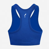 Flush Fashion- Women's Seamless Sports Bra, Support for Yoga Gym - RoyalBlue