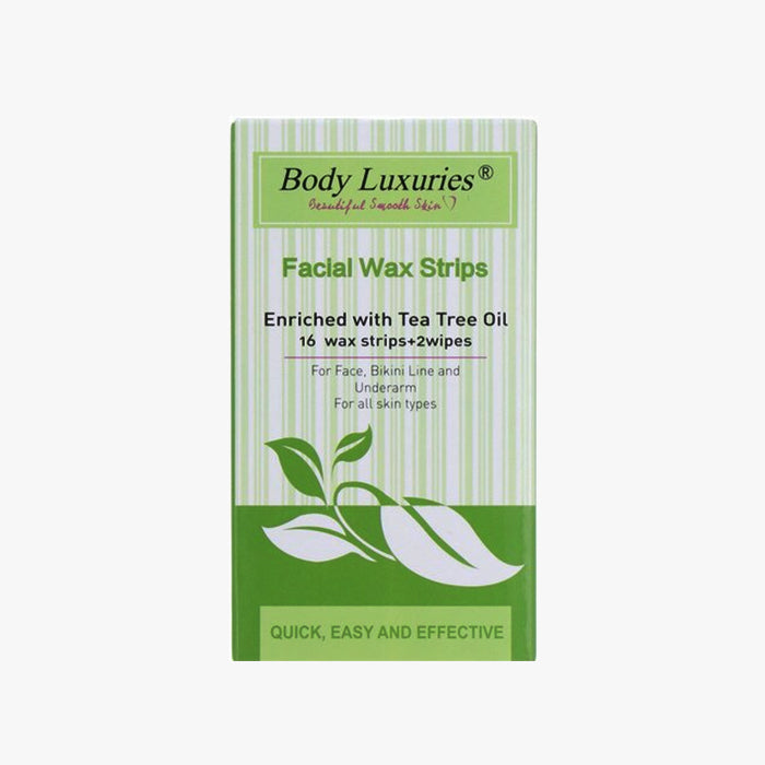 Body Luxuries  Facial Strips -303 Tea-Tree Green16'S