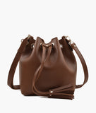 RTW Horse Brown Bucket Bag