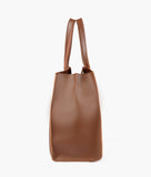 RTW - Brown multi compartment satchel bag
