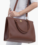 RTW Brown Workplace Handbag