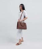 RTW Brown Workplace Handbag