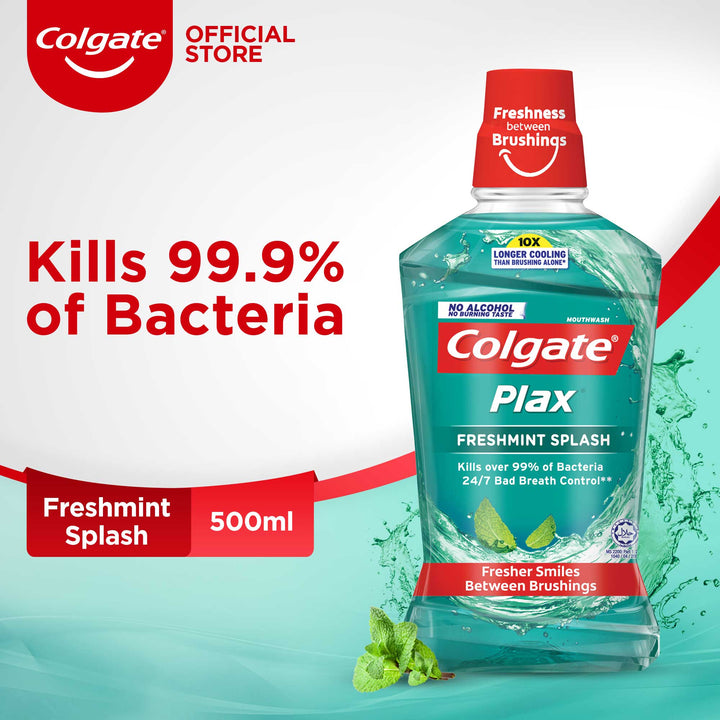 Colgate- Plax Freshmint Fresh Mouthwash, 500ml