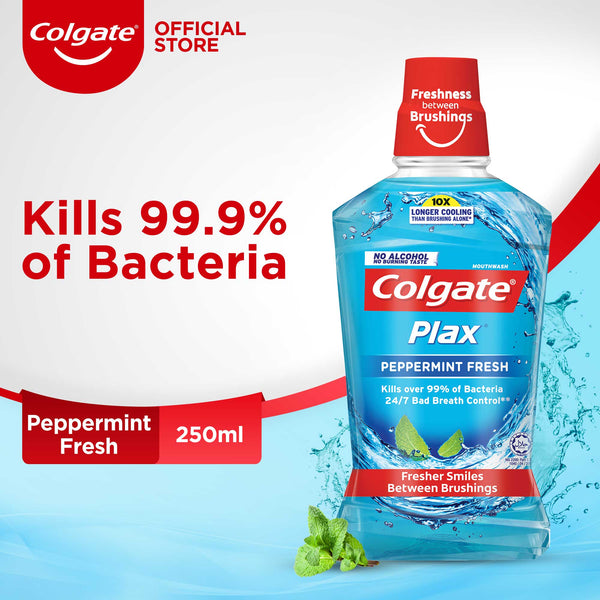 Colgate Plax Peppermint Fresh Mouthwash 250ml