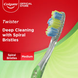 Colgate- Twister Toothbrush - Medium