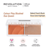 Revolution- Relove Colour Play Blushed Duo Queen