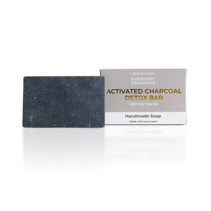 Activated Charcoal Detox Bar/Soap with Tea Tree Oil