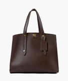 RTW - Dark brown multi compartment satchel bag
