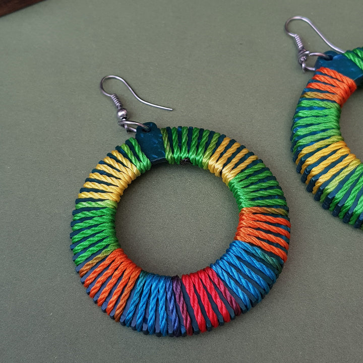 Raviiga- Hand-Made Multi Drop Earrings