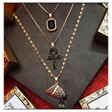 Beri- Egyptian Multi-Layer Necklace