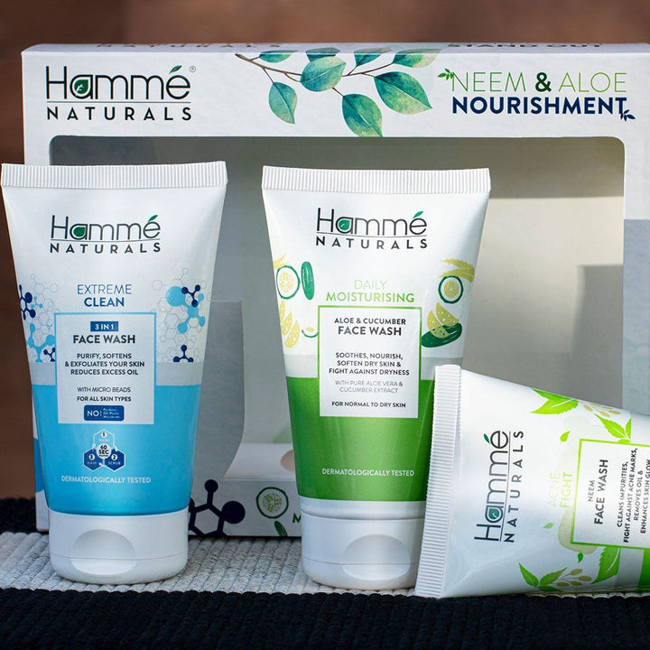 Hamme- Neem & Aloe Nourishment Box Bundle 3