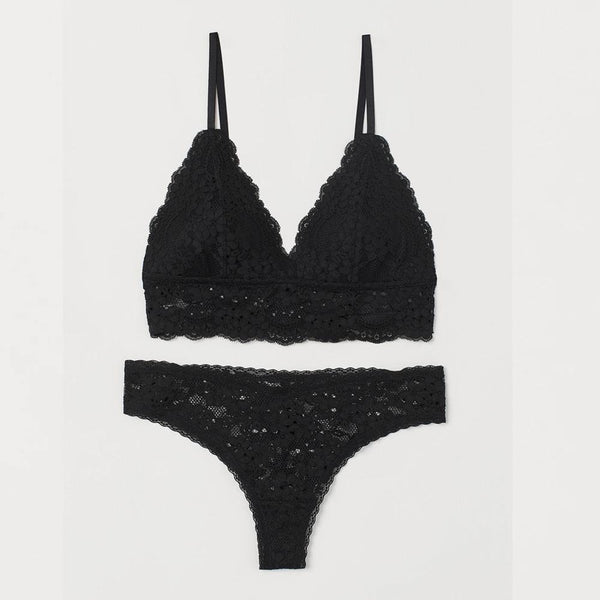 H&M- Lace Lingerie Set