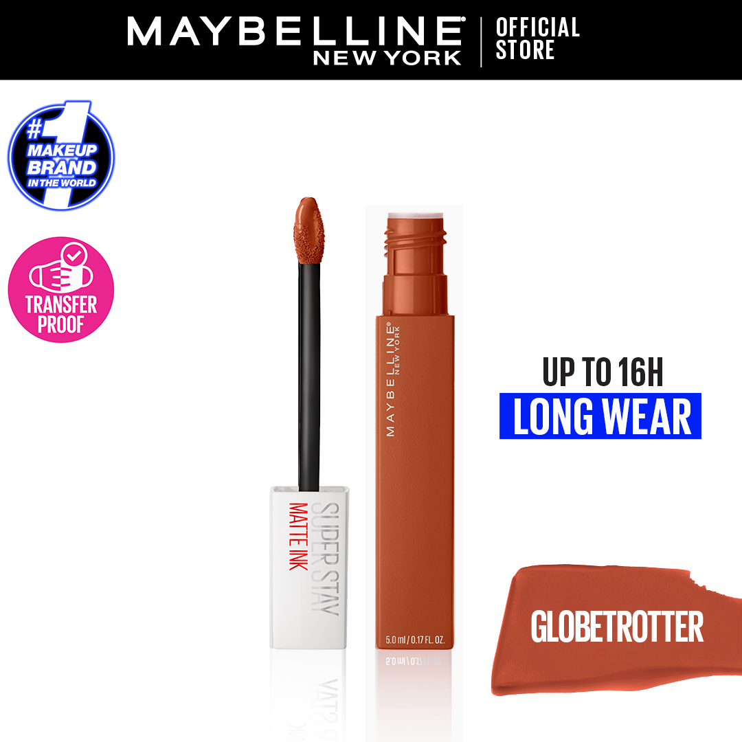 Maybelline New York- Superstay Matte Ink Liquid Lipstick 135 Globetrotter