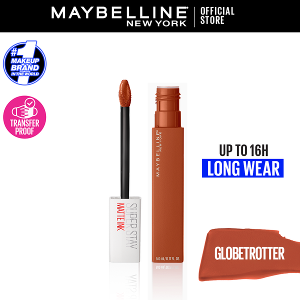 Maybelline New York- Superstay Matte Ink Liquid Lipstick 135 Globetrotter