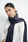 VYBE - Self Printed Stole Blue