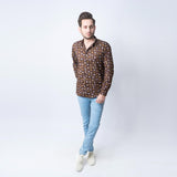 VYBE -Small Square Patterned Shirt