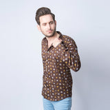 VYBE -Small Square Patterned Shirt