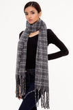 Sapphire Grey Scarf Aycylic