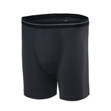 Flush Fashion - Mens Underwear Boxer Briefs With Pouch Comfort Flex Stretch Tagless Cotton Charcoal