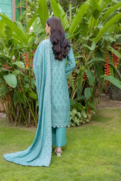 Kinara Digital Printed Dhanak with Sequins Embriodered Alternate Head &Two Side Scalloped Embroidered Border on Dhanak Duppata KIN-005