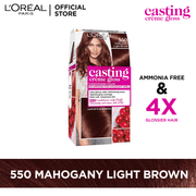 LOreal Paris- Casting Creme Gloss - 550 Light Brown Hair Color