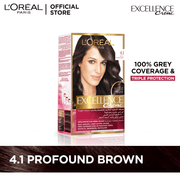 LOreal- Paris Excellence Creme - 4.1 Profound Brown Hair Color