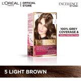 L'Oreal- Paris Excellence Creme - 5 Light Brown Hair Color