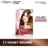 LOreal- Paris Excellence Creme - 7.7 Honey Brown Hair Color
