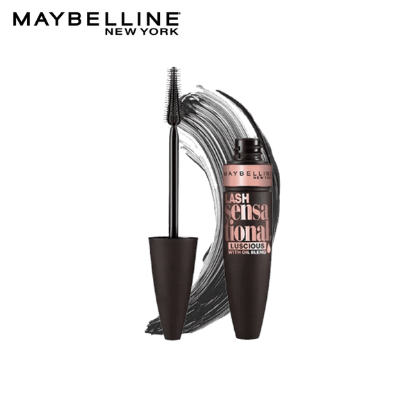 Maybelline New York Lash Sensational Luscious Black Mascara Black