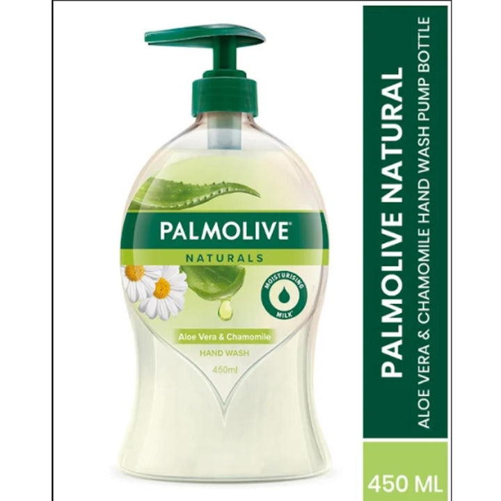 Liquid Handwash Aloe+Chamomile 450ml Bottle