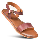 Aerothotic Myrina Women Strappy Natural Leather Slingback Sandals - LK2104