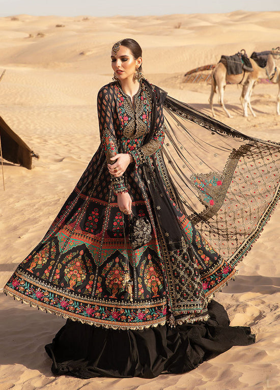 Maria B Embroidered Lawn Unstitched 3 Piece Suit - MB24VL 2413-B