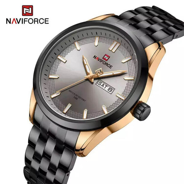 Naviforce - NF-9203 Atlas Men Watch - Black