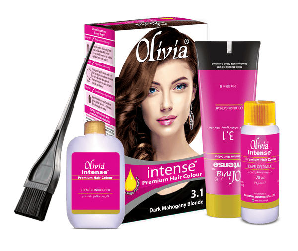 Olivia- Intense Premium Hair Colour Dark Mahogany Blonde