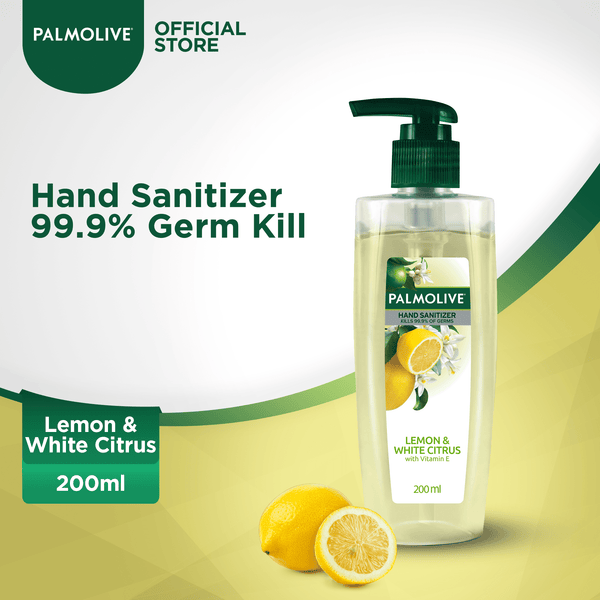 Palmolive Sanitizer-Lemon & White Citrus with Vitamin E- 200ml