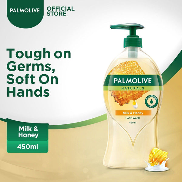 Palmolive- Naturals Liquid Handwash Milk & Honey 450ml Bottle