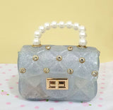 Rabbiya Bags- Silver Mini Jelly Bag