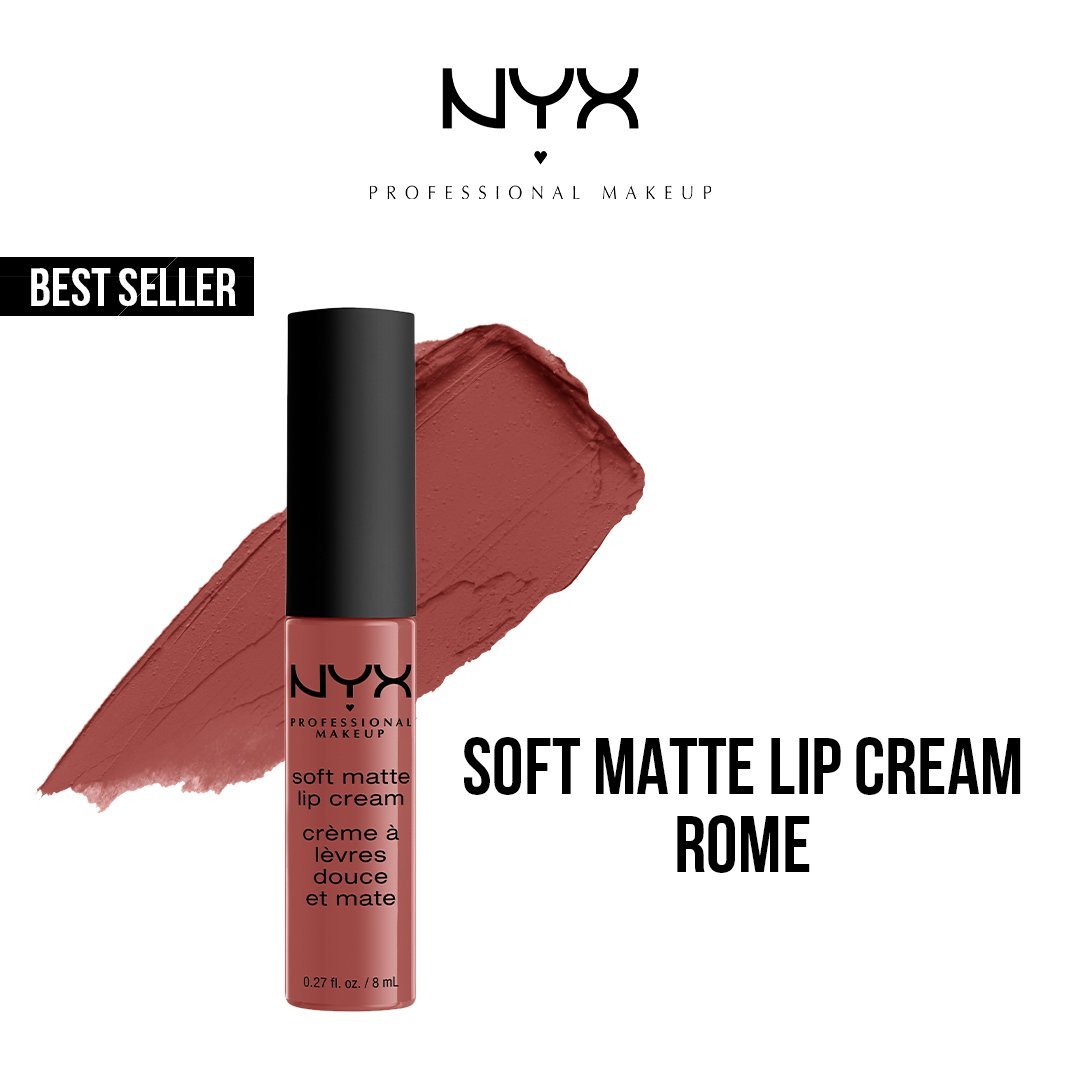 NYX Professional Makeup- Soft Matte Lip Cream Liquid Lipstick - 32 Rome