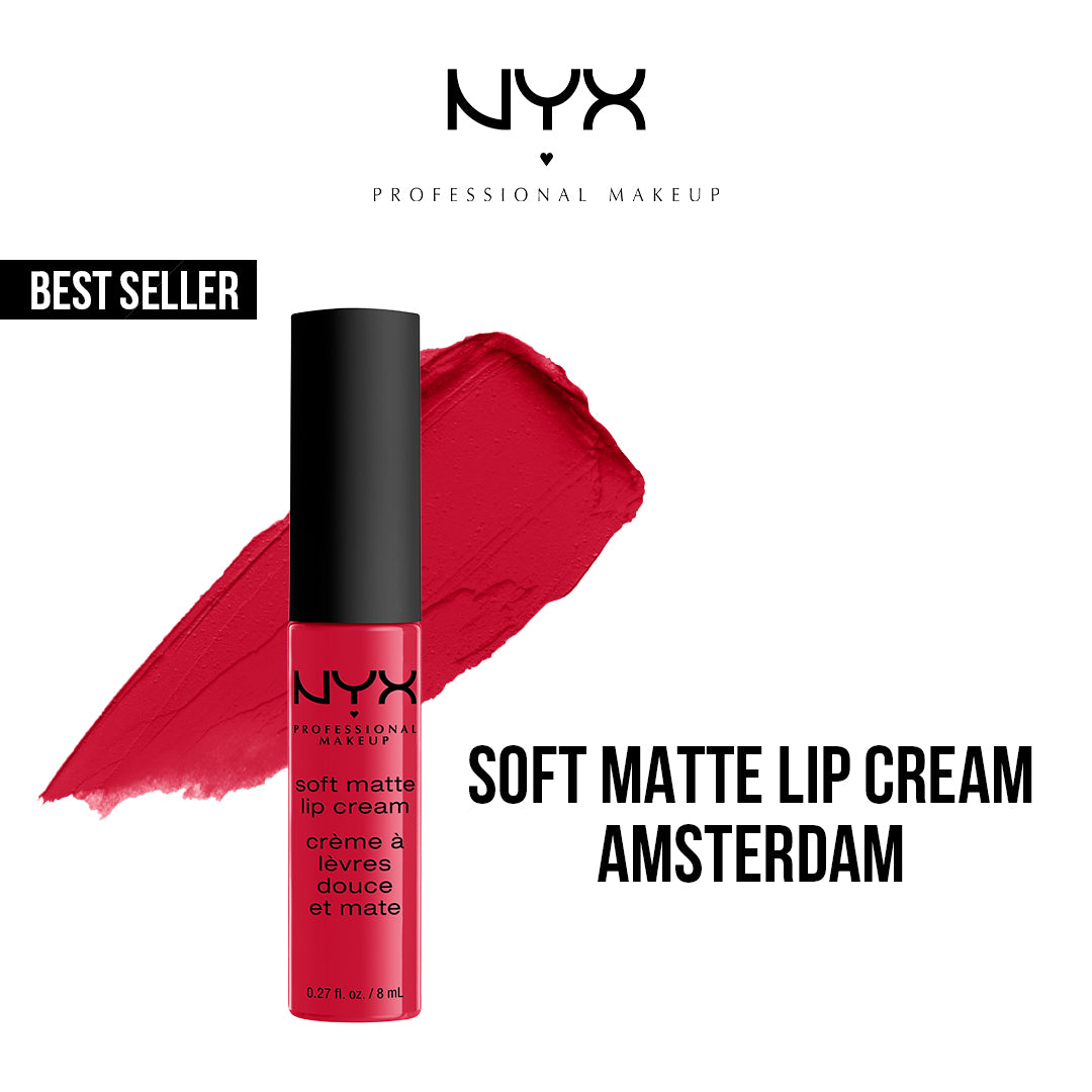 NYX Professional Makeup- Soft Matte Lip Cream 01 Amsterdam