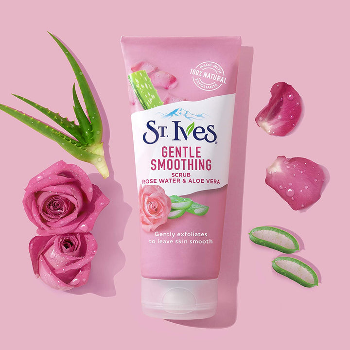 St.ives- Scrub  Rose Water & Aloe Vera 170g