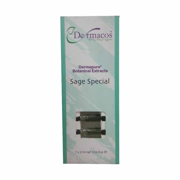 Dermacos- Sage Special Extract (Serum) 2 ml Net 1/16 Fl.Oz 7 Pcs