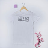 VYBE-Coffee PRINTED T-Shirts-WHITE
