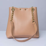 VYBE - Chain Shoulder Bag - Peach