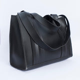 VYBE- Double Strap Shoulder Bag (Black)