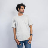 VYBE -Plain T Shirt-Gray